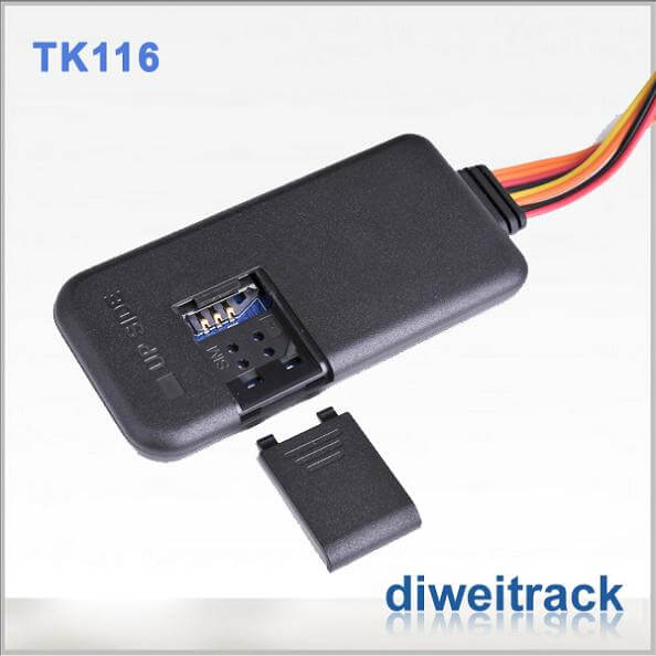 Cheap tk116 gps tracker for car without battery