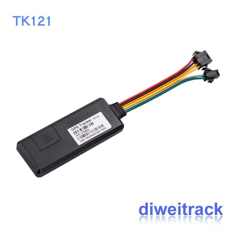 customized TK121 cheap GPS GPRS GSM tracker with sms motorcycle alarm for Car Vehicle Engine Cut off