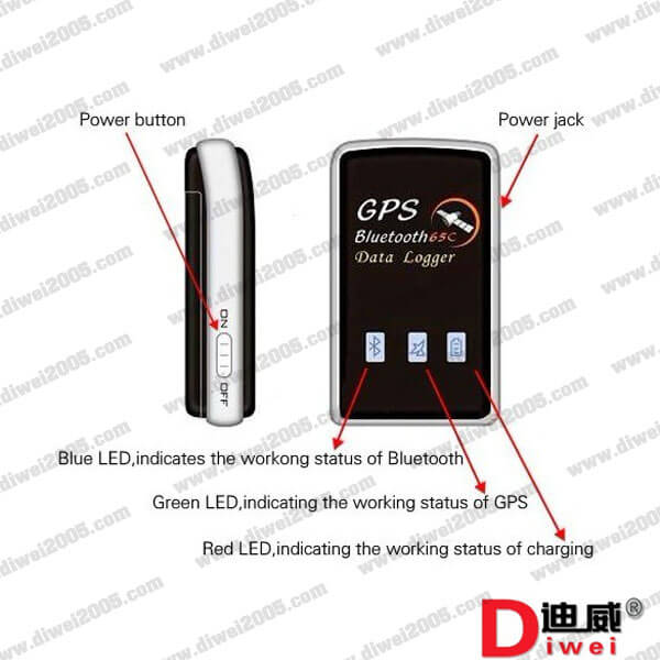 Bluetooth GPS Data logger Navagation tracker PDA, gps tracker for persons