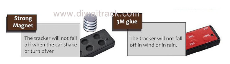 PT26 magnetic gps tracker free Magnetic installation