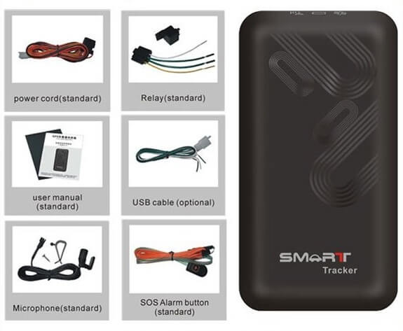 GSM Car GPS Tracker TK112 Built-in GPS high gain antenna