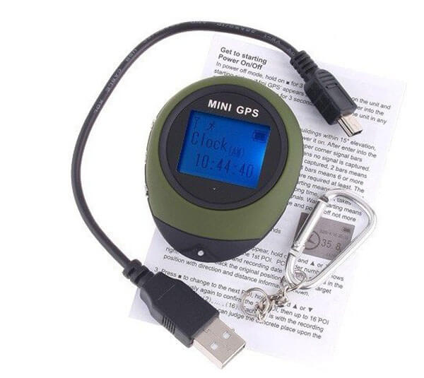 1.5 inch screen MINI GPS portable GPS navigation outdoors GPS Show longitude