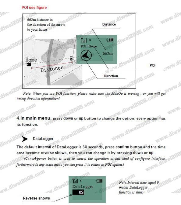 GPS tracker GPS Guider with GPS Logger