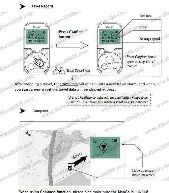 GPS tracker GPS Guider with GPS Logger