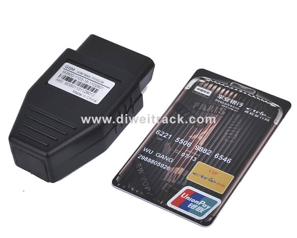 OBD-II GPS Tracker Connect to Vehicle OBD Port