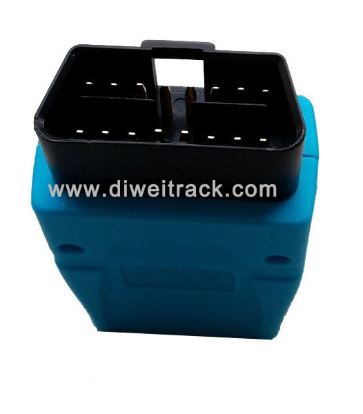 Real-time GPS vehicle tracker OBD II