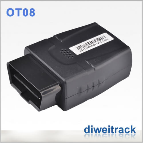 OT08 OBDII OBD2 Vehicle Car truck gps tracker with OBDII Connector, OBD2 interface, OBDII Port