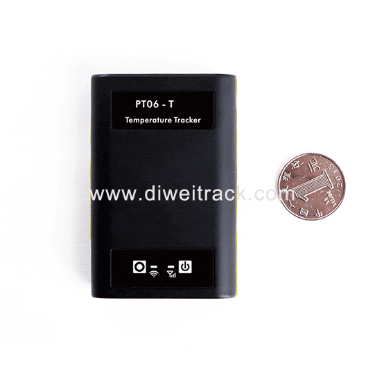 PT06-T gps tracking device with temperature alert