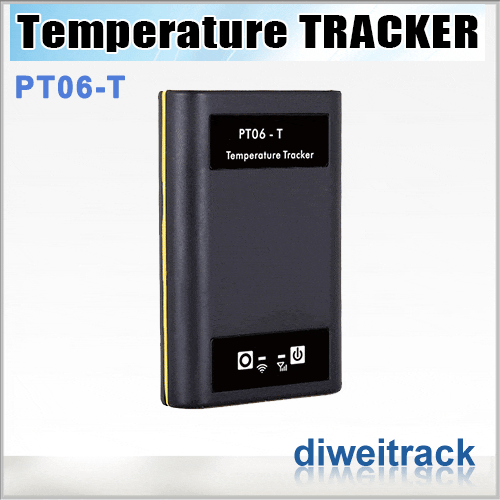 PT06-T Smart GPS Tracker with Temperature Monitoring, Temperature alert , The Power of  Combining GPS Fleet Tracking & Temperature Monitoring