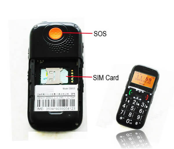 GSM GPS Tracker TK108 for older