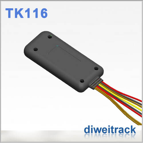 Mexico smart gps vehicle tracker TK116 with backup battery acc detection