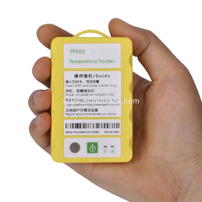 TPT02 cold chain gps temperature monitoring devices for refrigerated truck temperature monitor