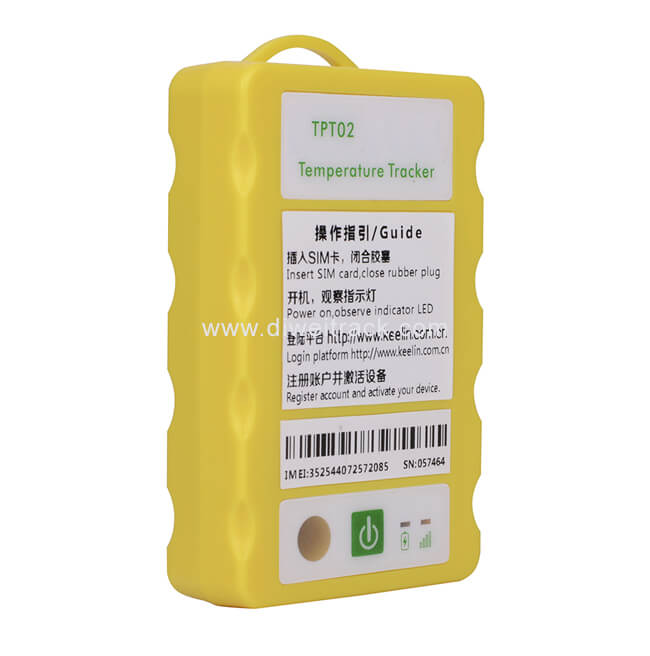 TPT02 GPS Temperature monitoring device for Medical Lab MonitoringPharmaceutical Monitoring