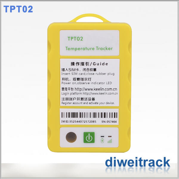 TPT02 pharmaceutical cold chain monitoring LBS Vehicle Tracking & Temperature Monitoring Solution For A Leading Pharma Industry