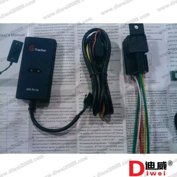 Vehicle GPS tracker tk118 for motorcycles,electric